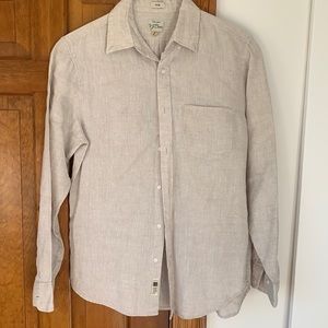J. Crew Irish Linen Shirt
